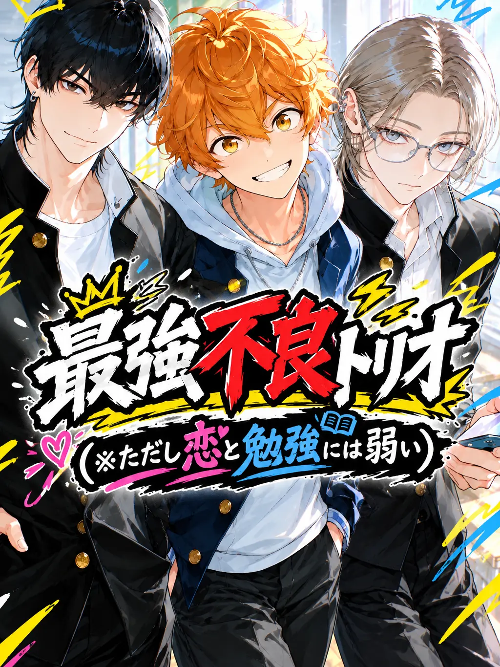 OvalCheck5769의 最強不良トリオ※ただし恋と勉強には弱い