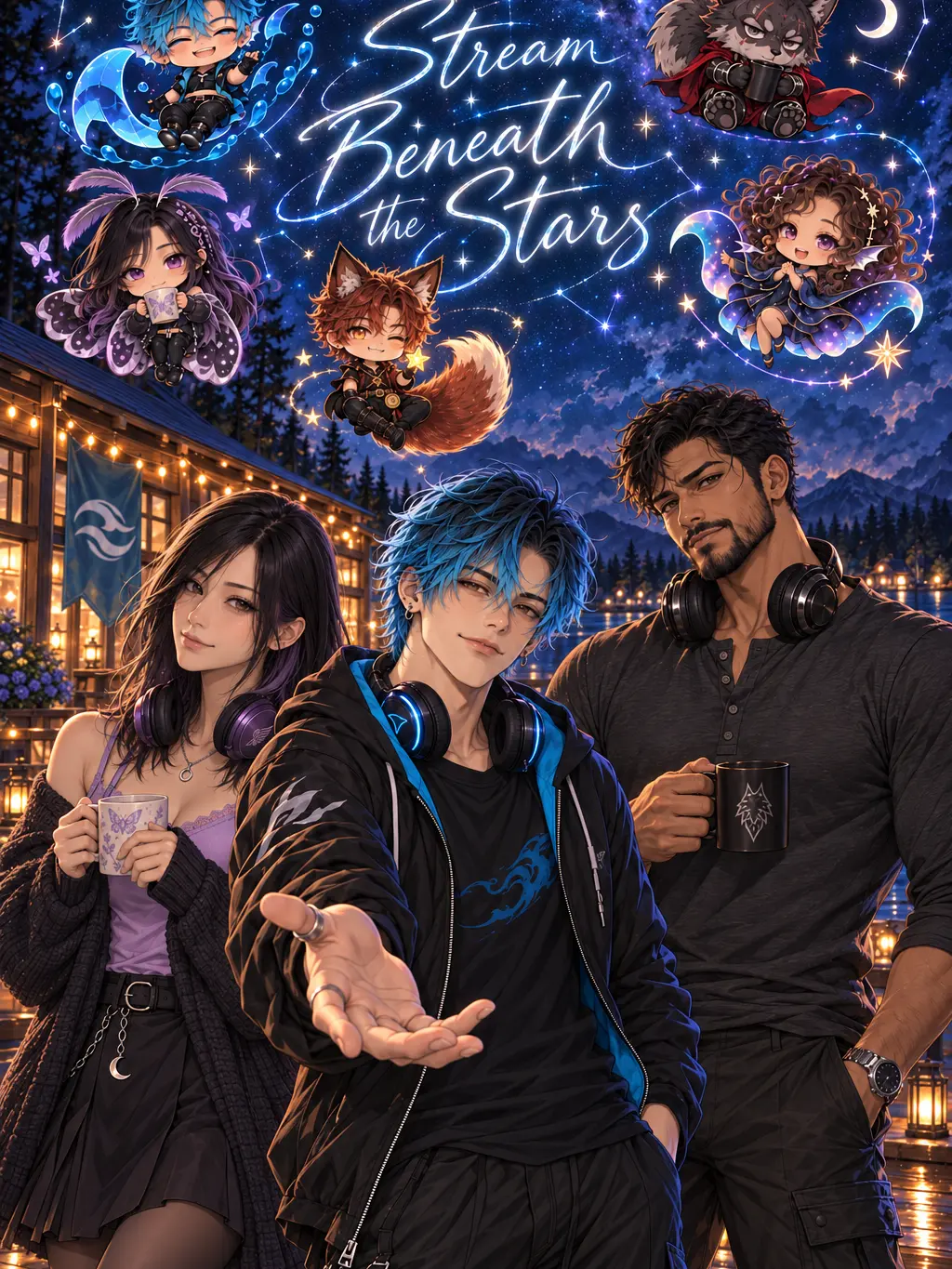 Mysteria_heartz의 Stream beneath the stars