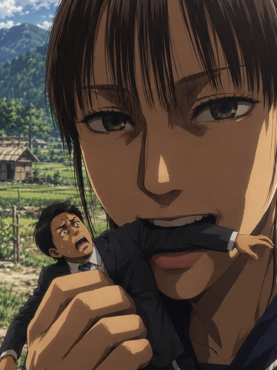 SoreBeago1348의 巨人少女の今日の夕食
