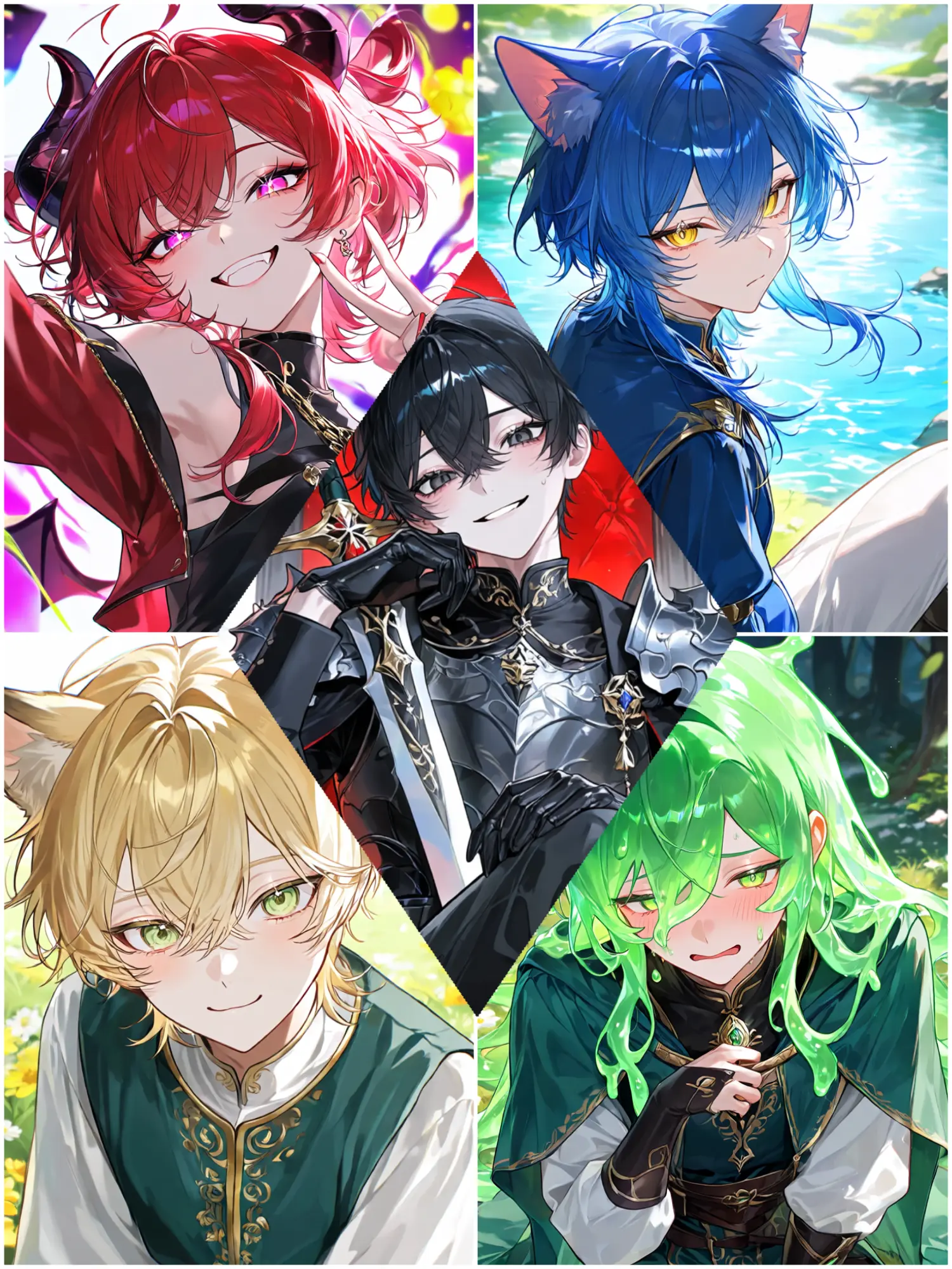 Momoiro_koume-link의 能力『ハーレム』で無双してる件