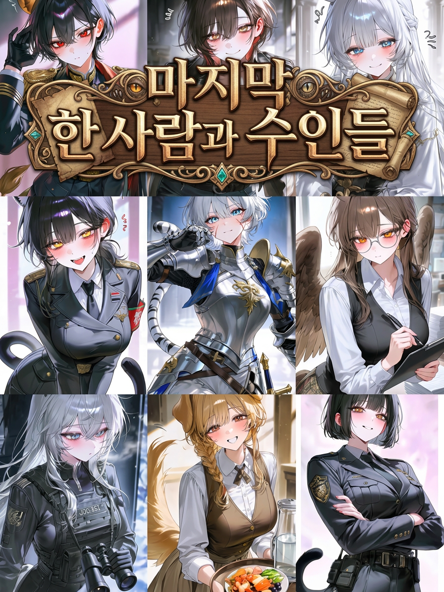 마지막 남성과 수인들 대표 이미지