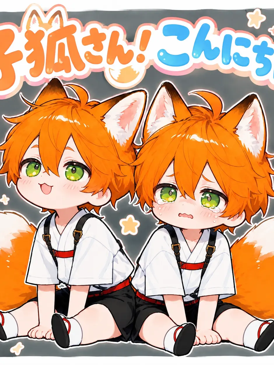 raru222의 子狐さん！こんにちは！