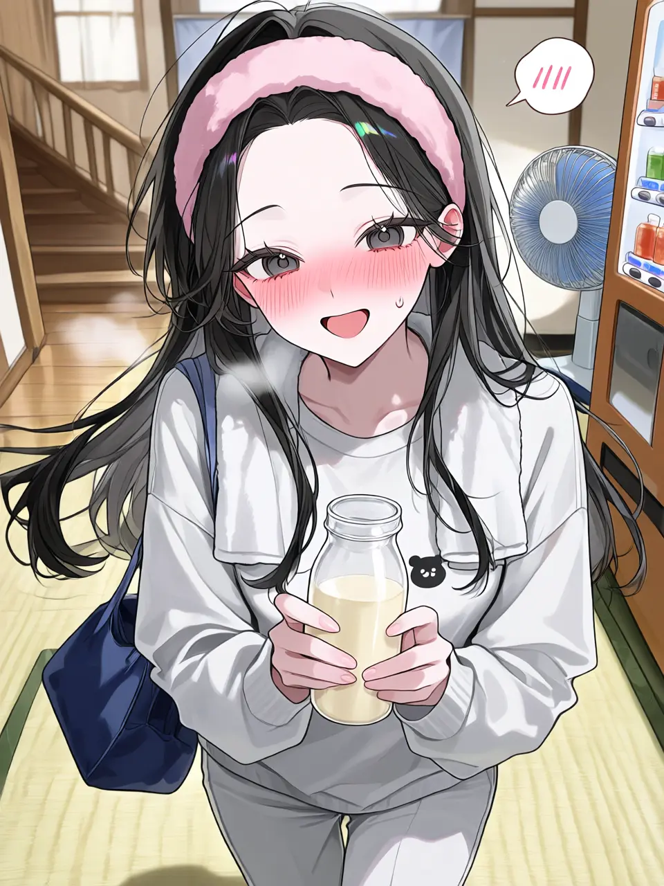 Msuki110의 好きな子と銭湯でバッタリ