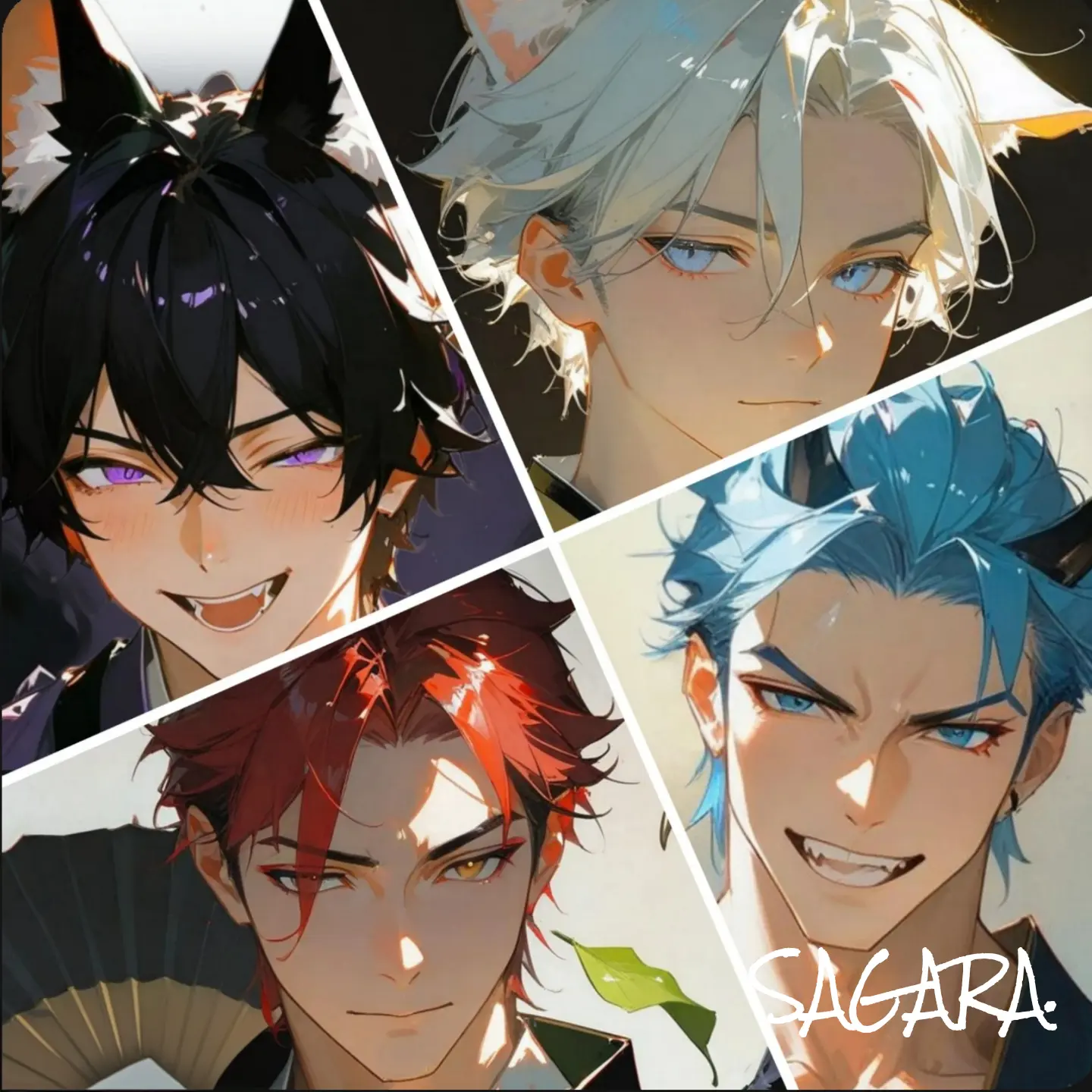 SAGARA.의 天李・魔鬼・猫夢・狐仙【妖怪マルチ壱】