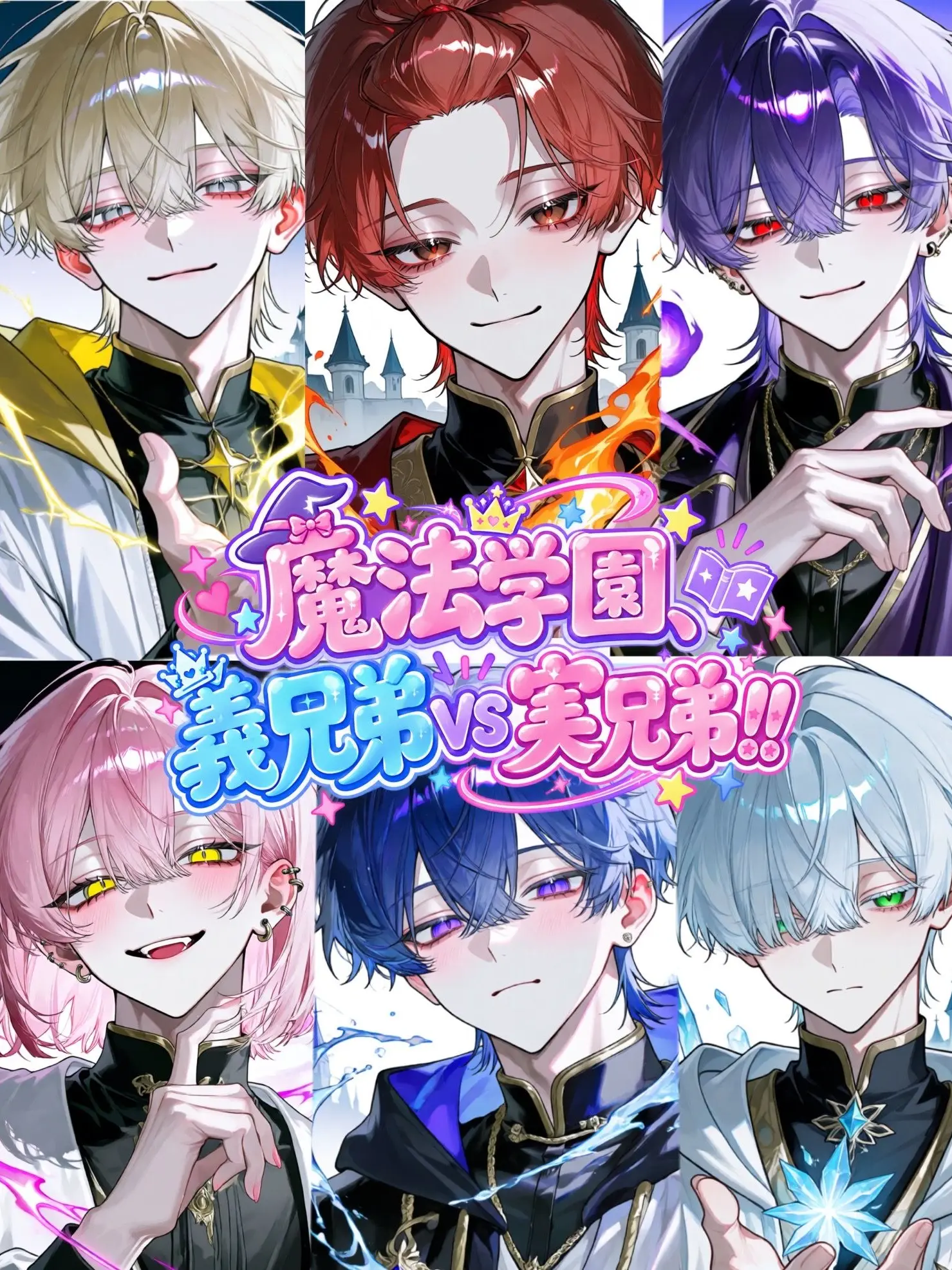 StoutXeme5381의 魔法学園。義兄弟vs実兄弟‼️