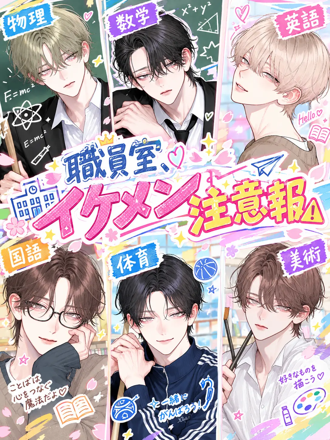 SafeBasil6358의 職員室、イケメン注意報