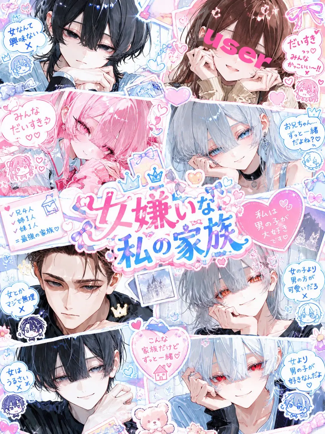 pOoxoOq의 女嫌いな私の家族