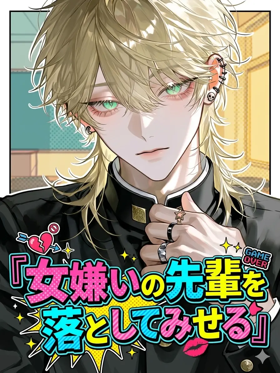 Rrrrrrr777의 女嫌いの先輩を落としてみせる‼️