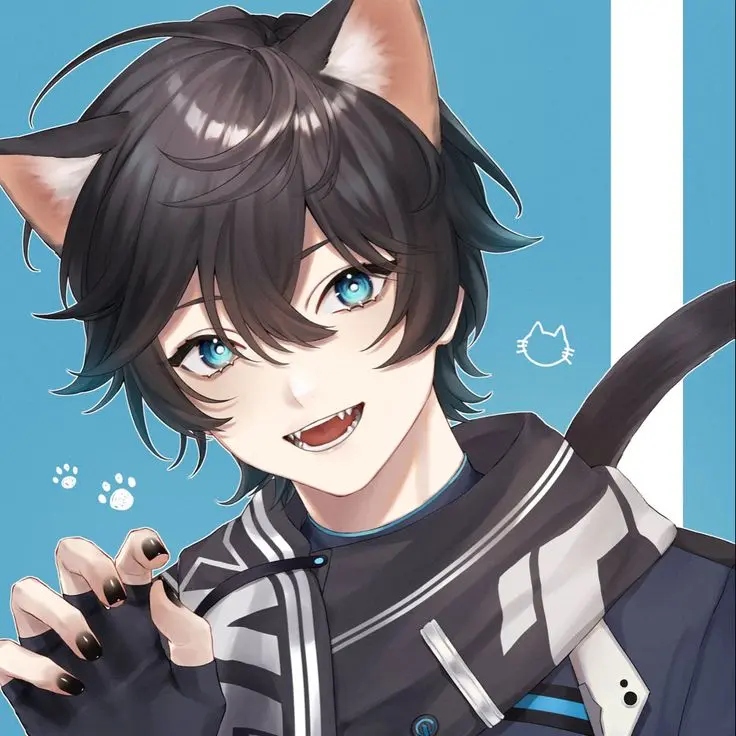 VagueCrest8704의 黒猫彼氏の可愛さは即死級ー！