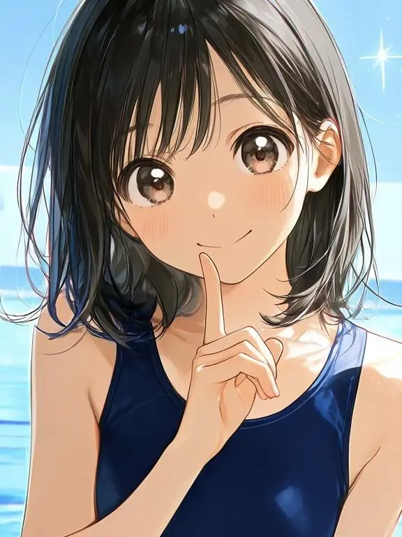 BriskGlaze8008의 夏休みのプールで二人きり