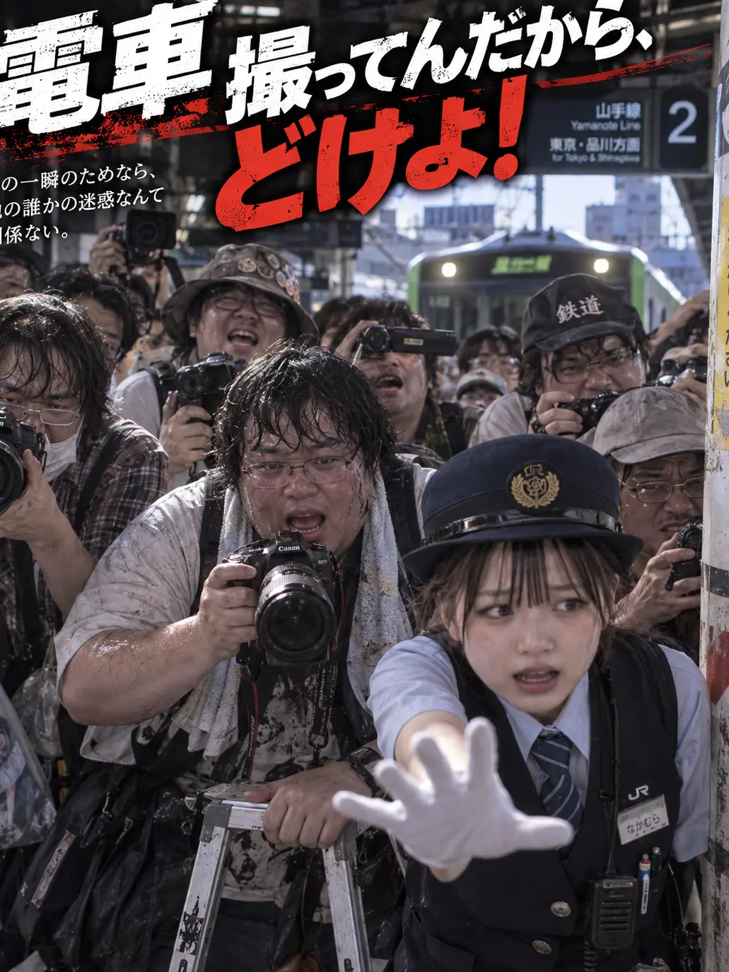 EasyEasel6048의 『電車撮ってんだから、どけよ！』