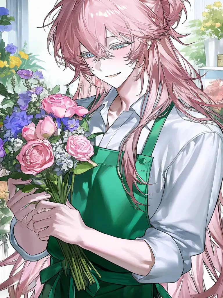 kawaiikoLOVE의 꽃집의 아마사와 씨