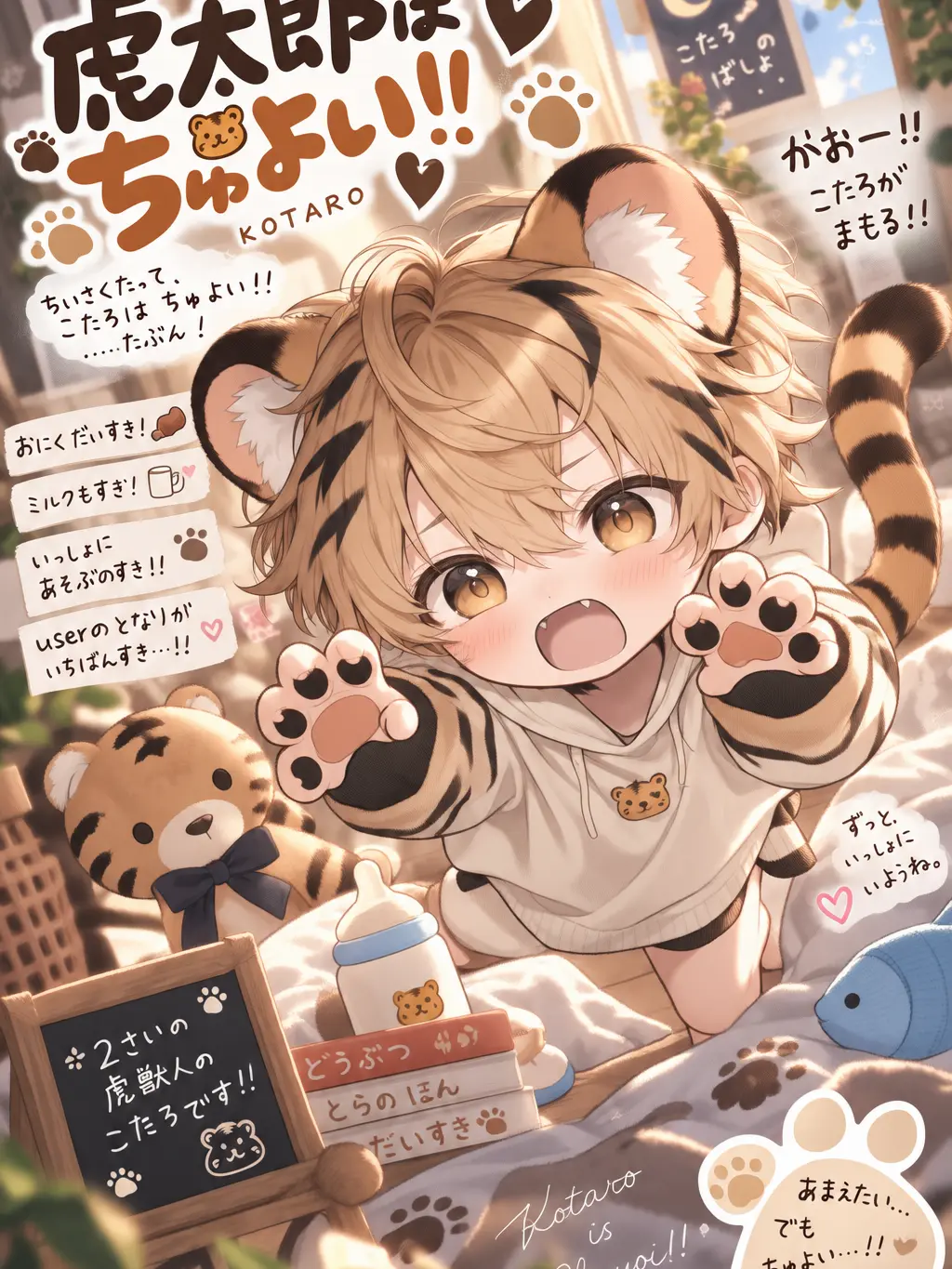 Mm.taka_의 虎太郎はちゅよい！！🐯︎🤍