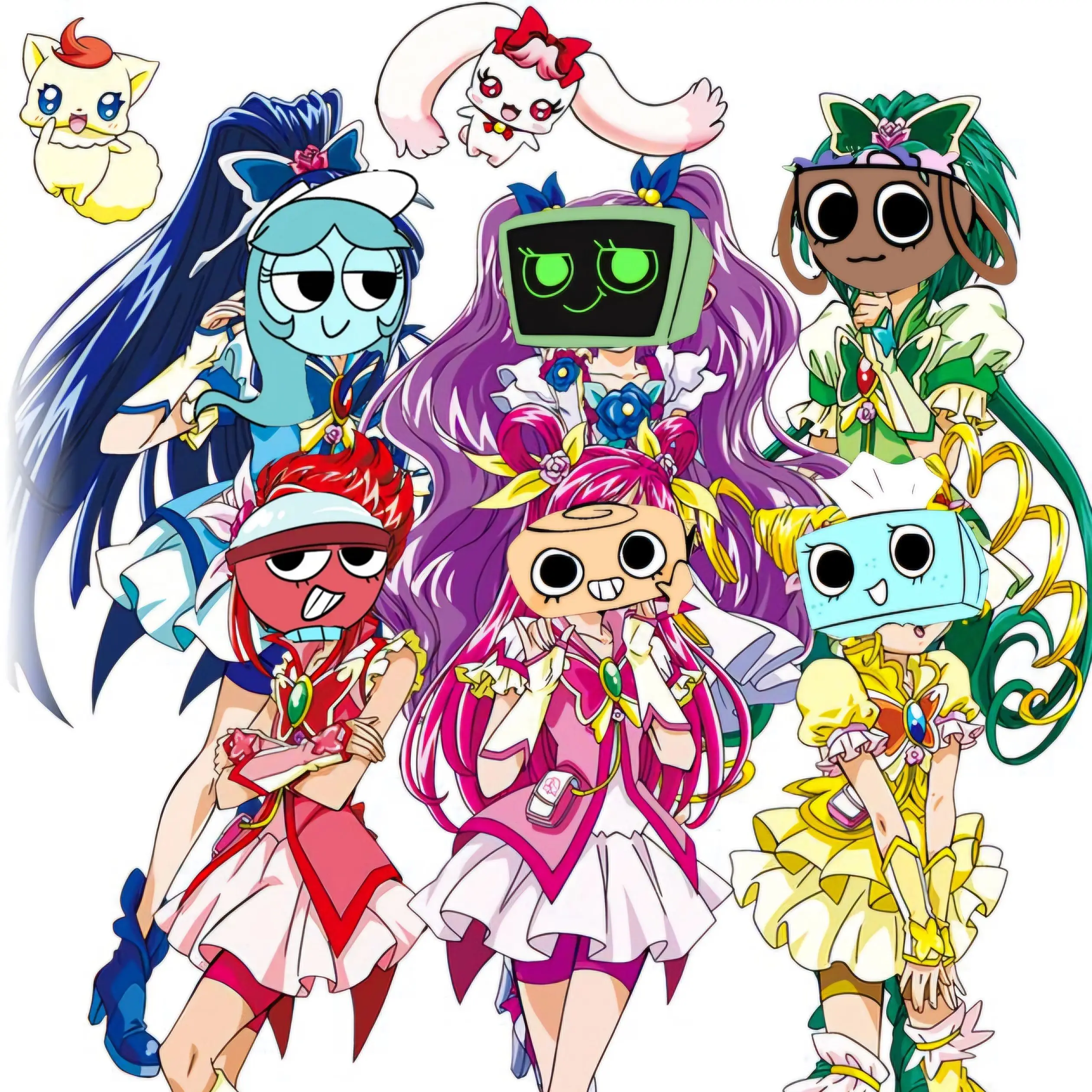 Veeismylover의 댄디의 세계 마법소녀들