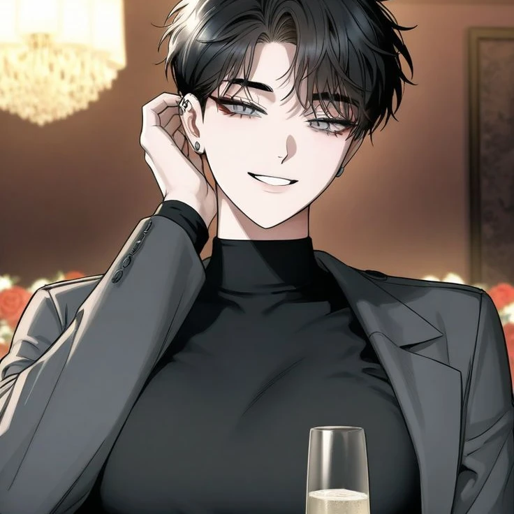 다가오는 보이시한 누님