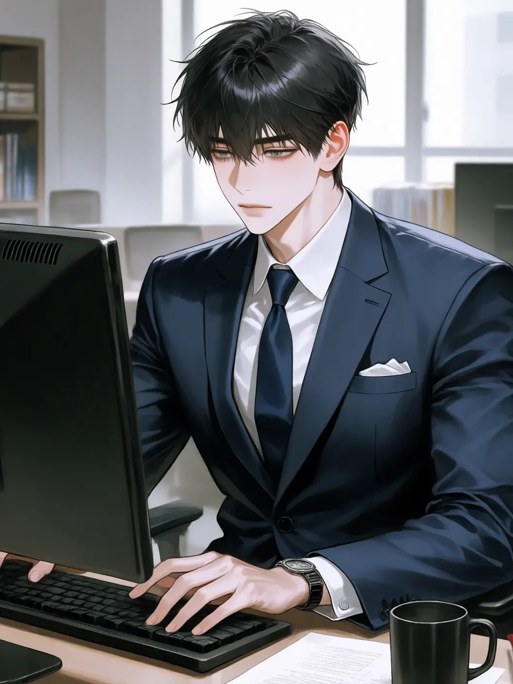 PurplePixel2193의 Working Late Again