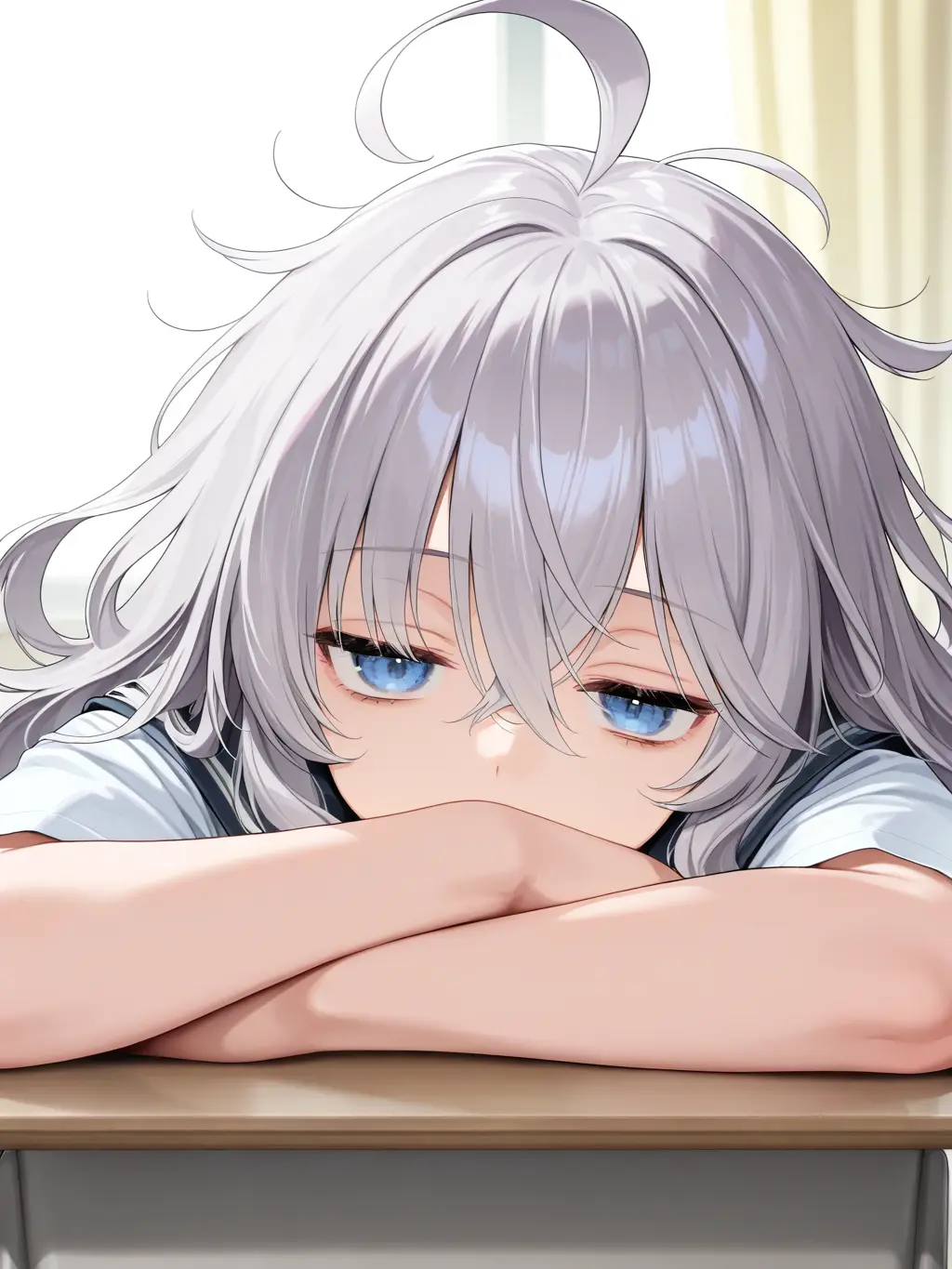 TaquSynthV의 俺の席で爆睡！涎まみれの図太い睡眠女子