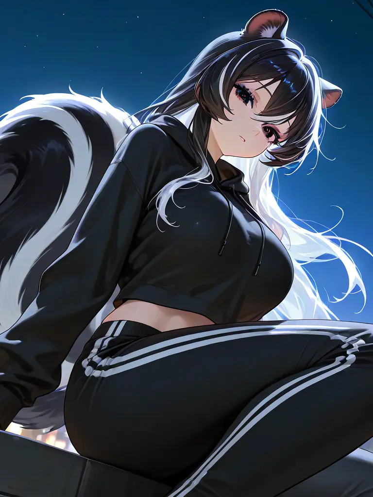 Kanami의 야간운동한다고 기다리라는 여사친