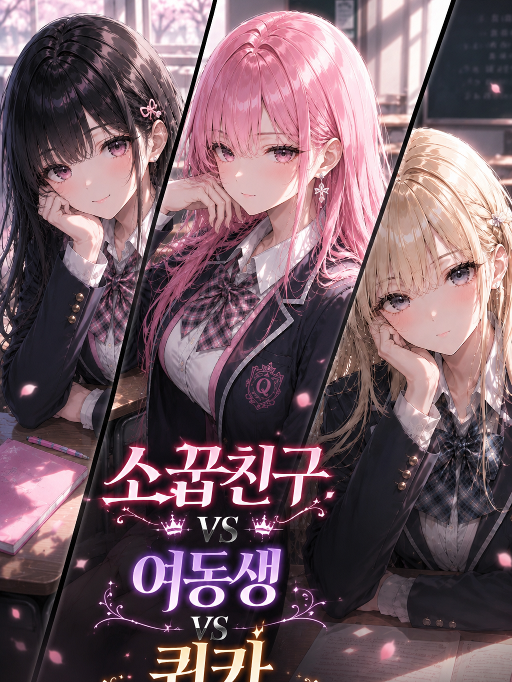 소꿉친구VS여동생VS퀸카 대표 이미지