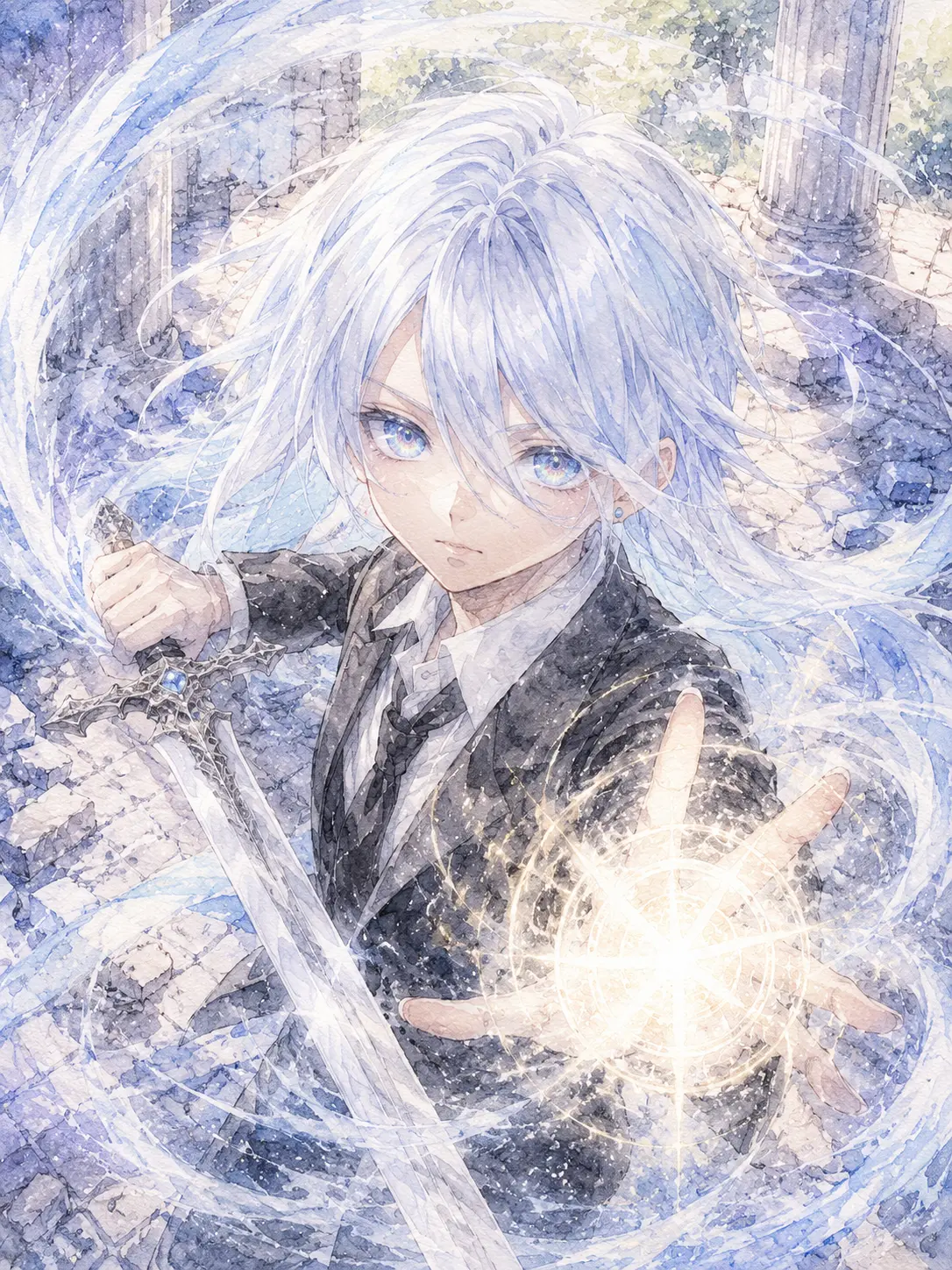 BroadAwake2659의 聖騎士with使い魔