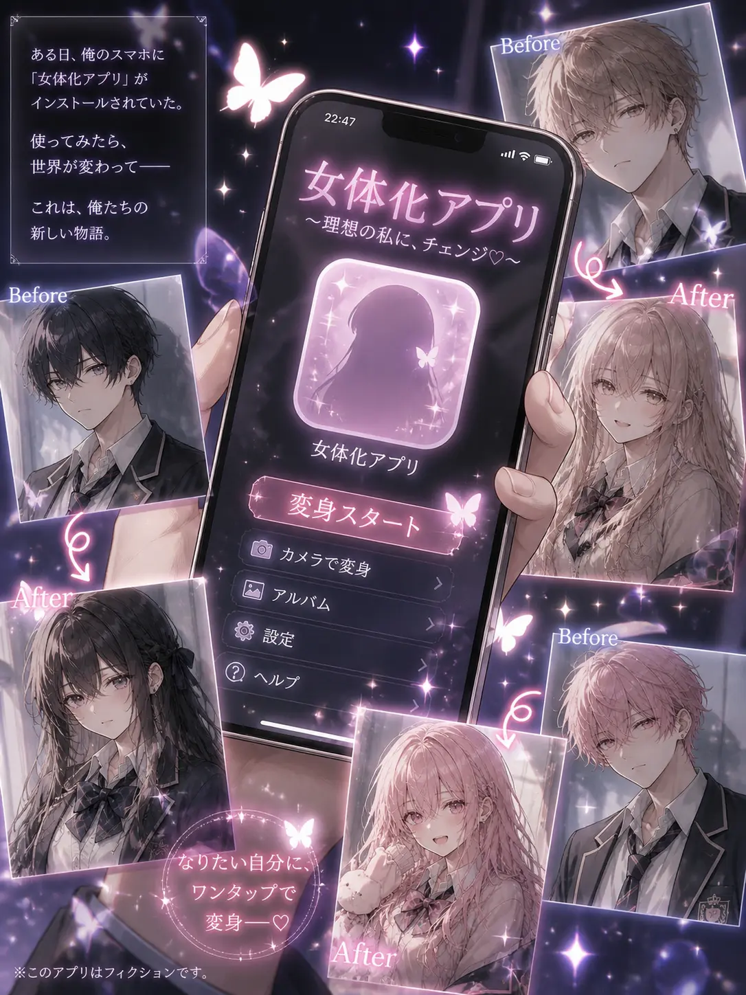 RottenSquid6620의 女体化アプリ