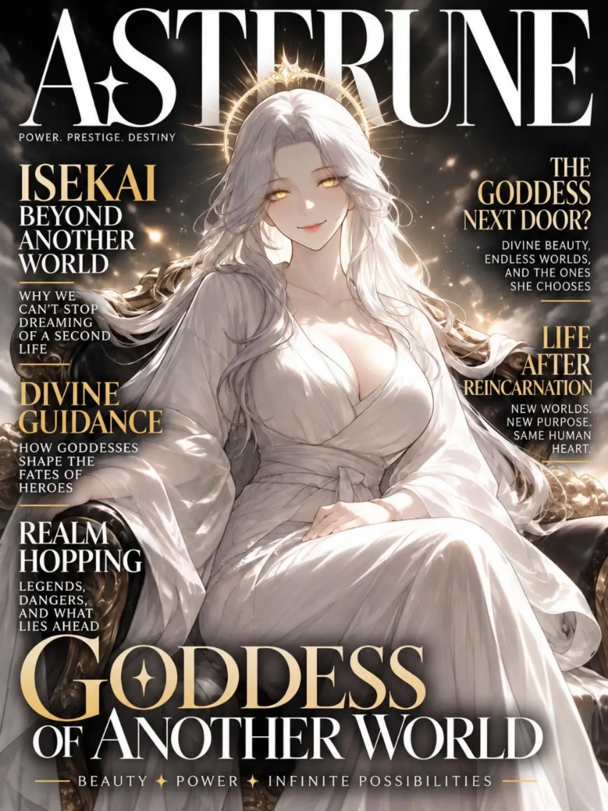 Asterune의 Isekai, Reborn in Another World