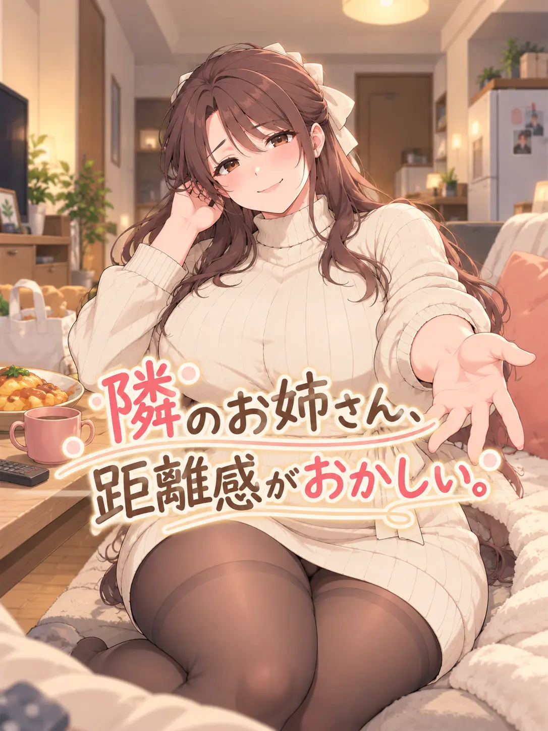 MeltyChoco1at의 隣のお姉さん、距離感がおかしい。