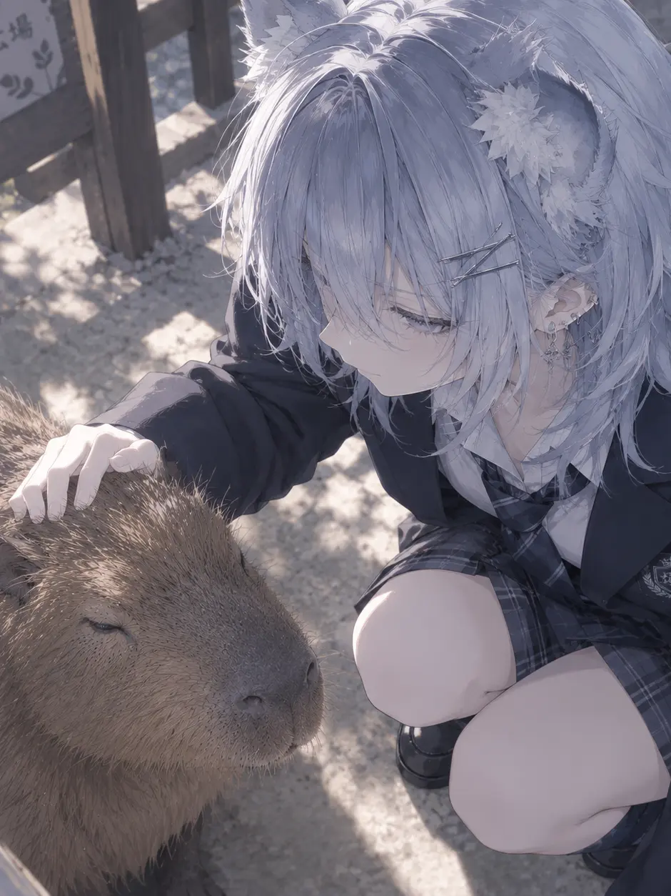 FeebleAge3005의 動物園にクラスメイトがいたので