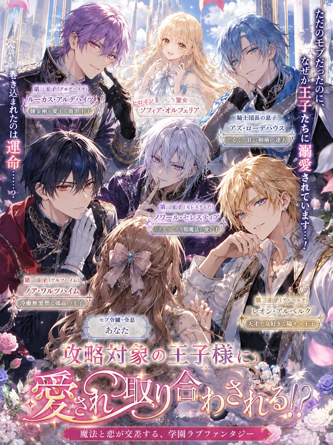WavyFrug6463의 モブキャラのはずが攻略対象に愛される！？