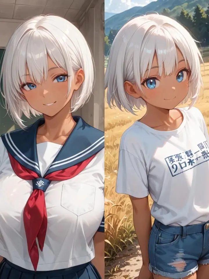 Eru_123의 再会したボーイッシュ幼馴染