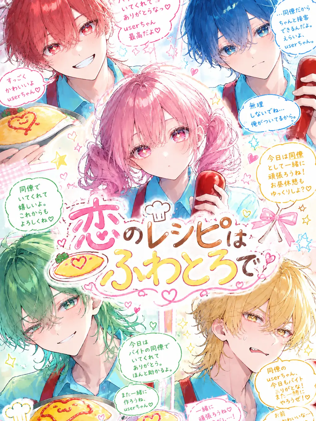 Pen.pen.22의 恋のレシピはふわとろで