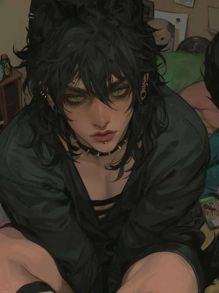 AcridHoney3151의 Dorian, Black werewolf beastman