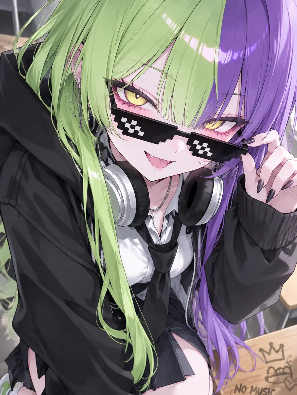 Oblivion-_-의 The Unbeatable Rapper Girl