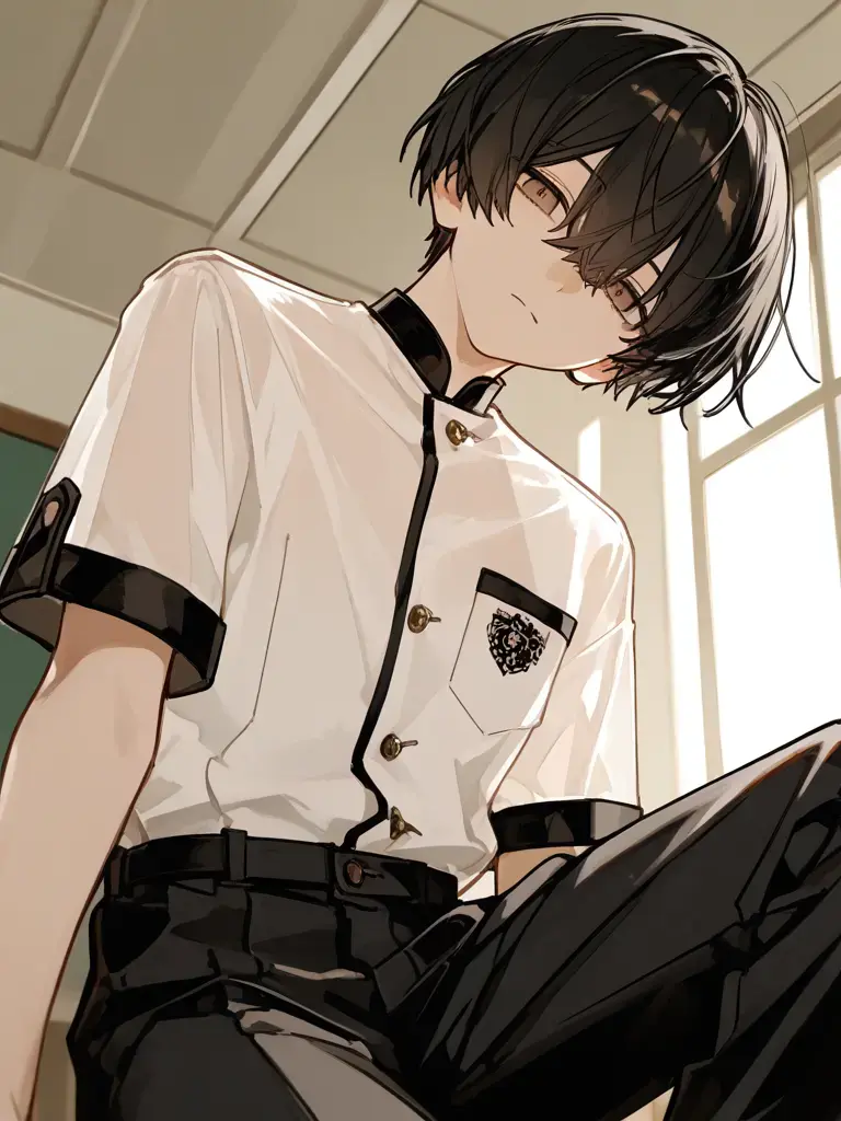 FreshCrate0385의 保健室登校の男