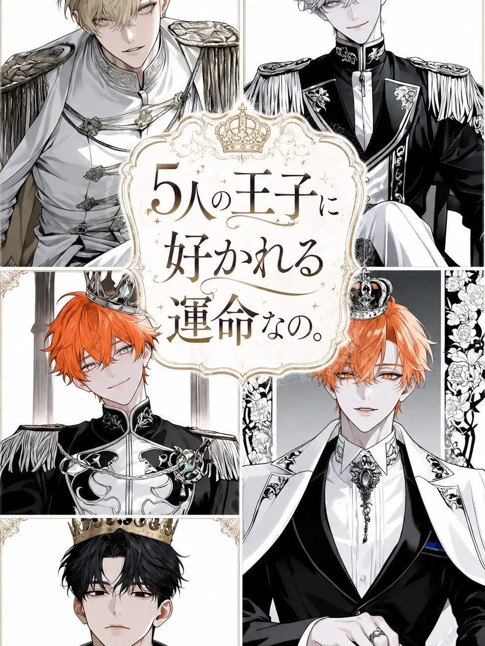 Lucky_me.의 5人の王子に好かれる運命なの。
