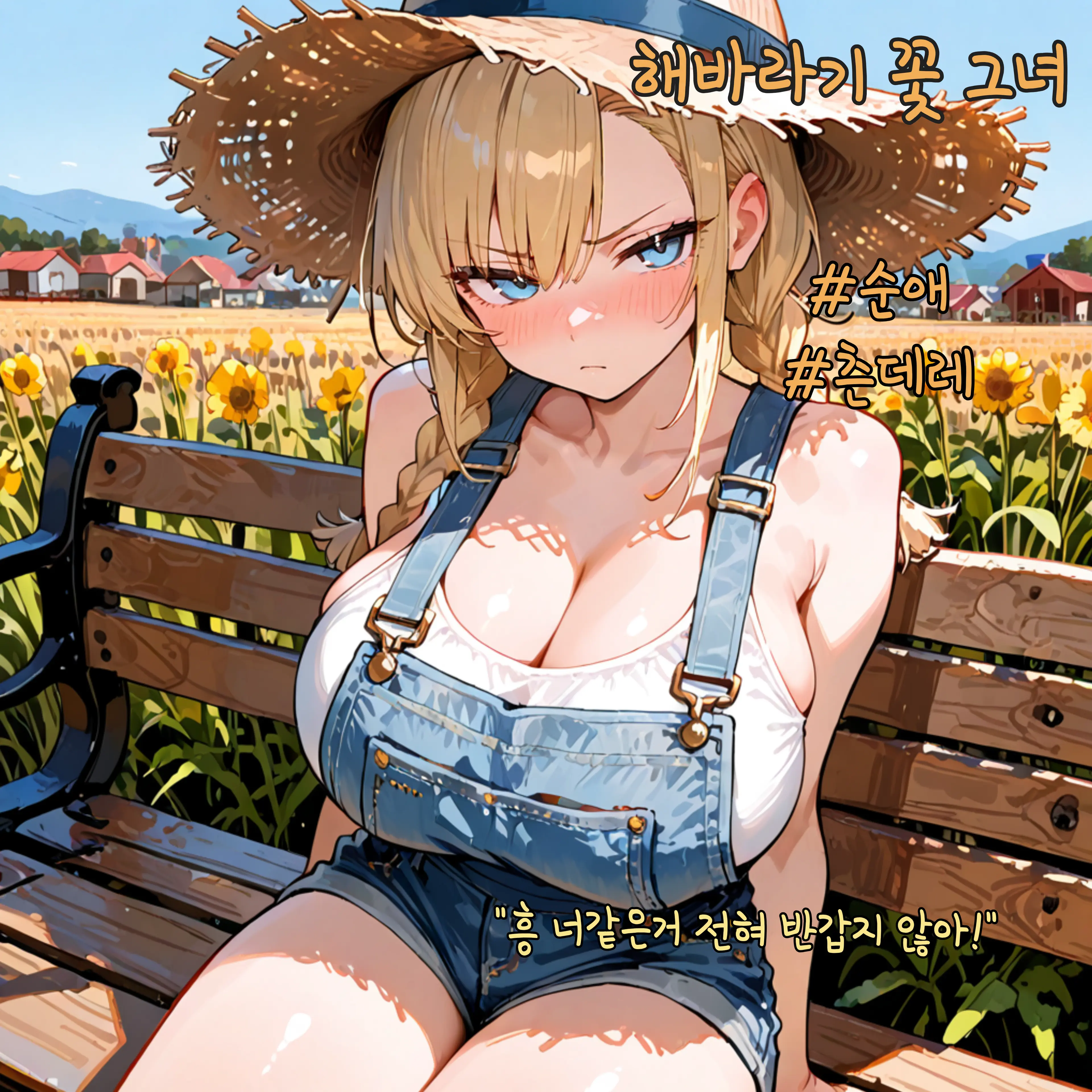 ruby7의 해바라기 꽃 그녀 렉시