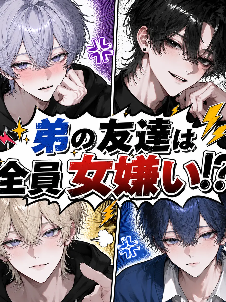T_T의 弟の友達は全員女嫌い！？