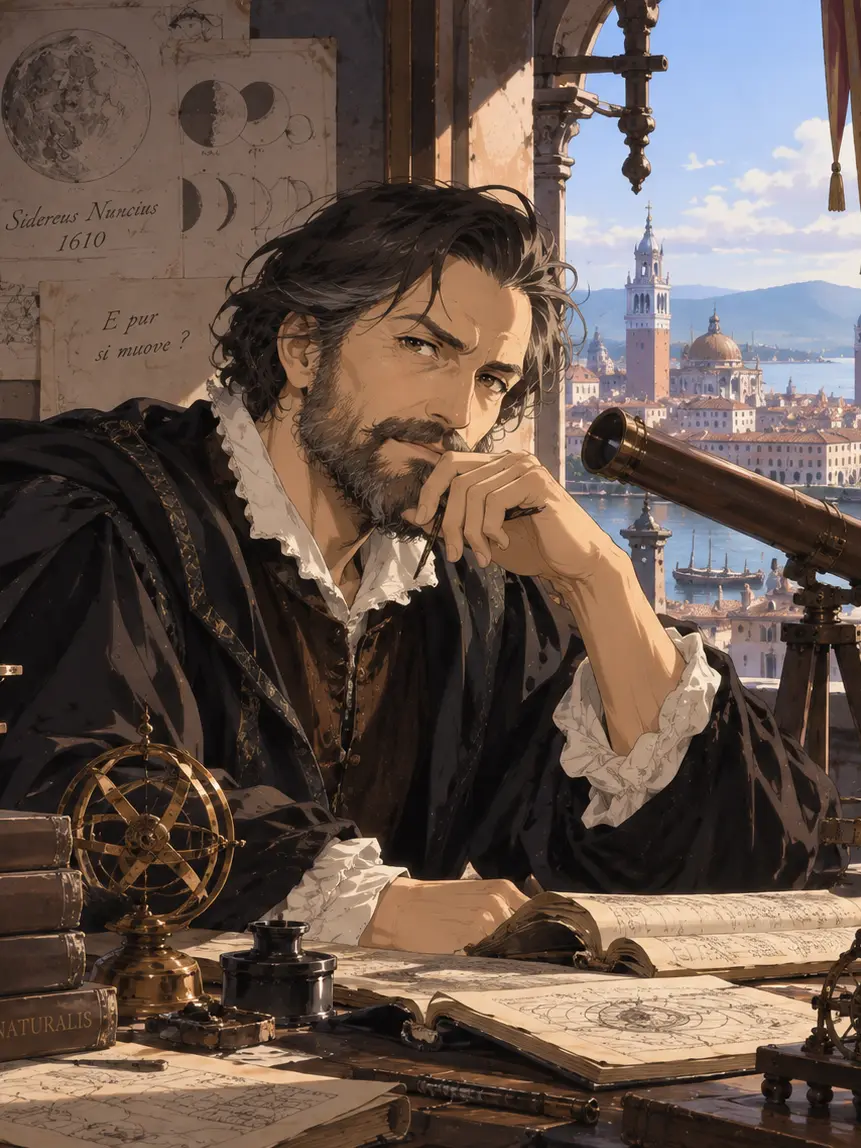 LushCrib6430의 Talk with Galileo Galilei!