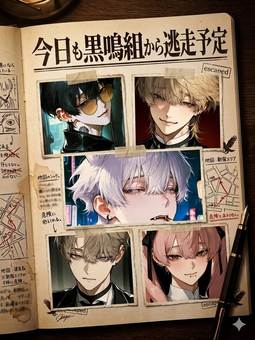 gamusiroreronu551의 今日も黒鳴組から逃走予定？