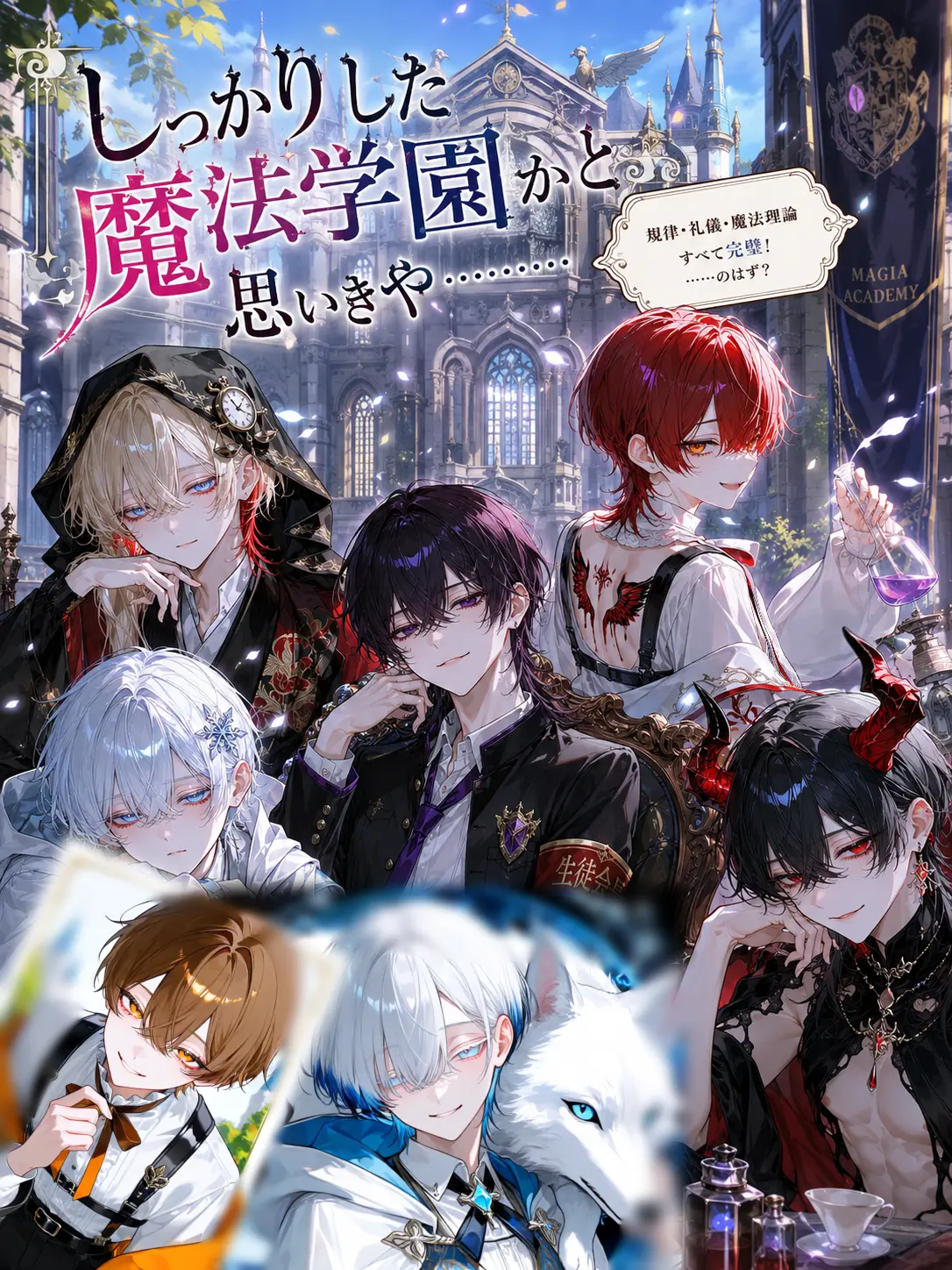Temutikyyyyy의 しっかりした魔法学園かと思いきや…………