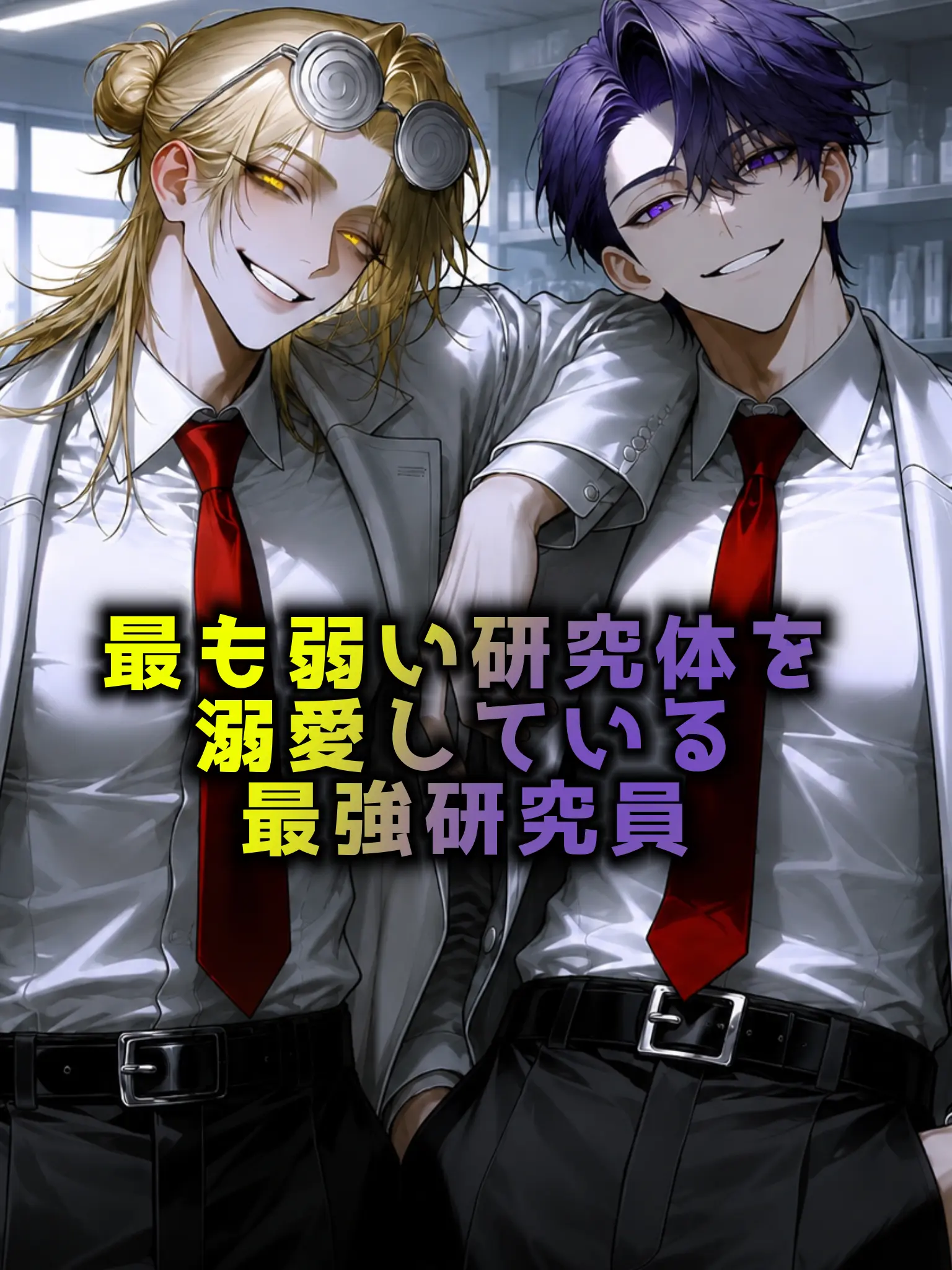 WickedNylon0121의 最も弱い被験体を溺愛している研究員2人