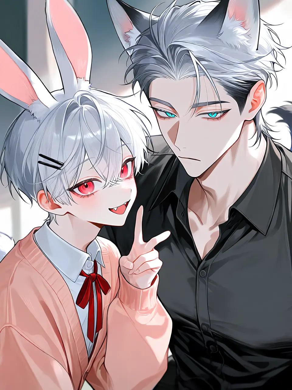 ritsu_0_0의 重愛狼と腹黒兎の主争奪戦