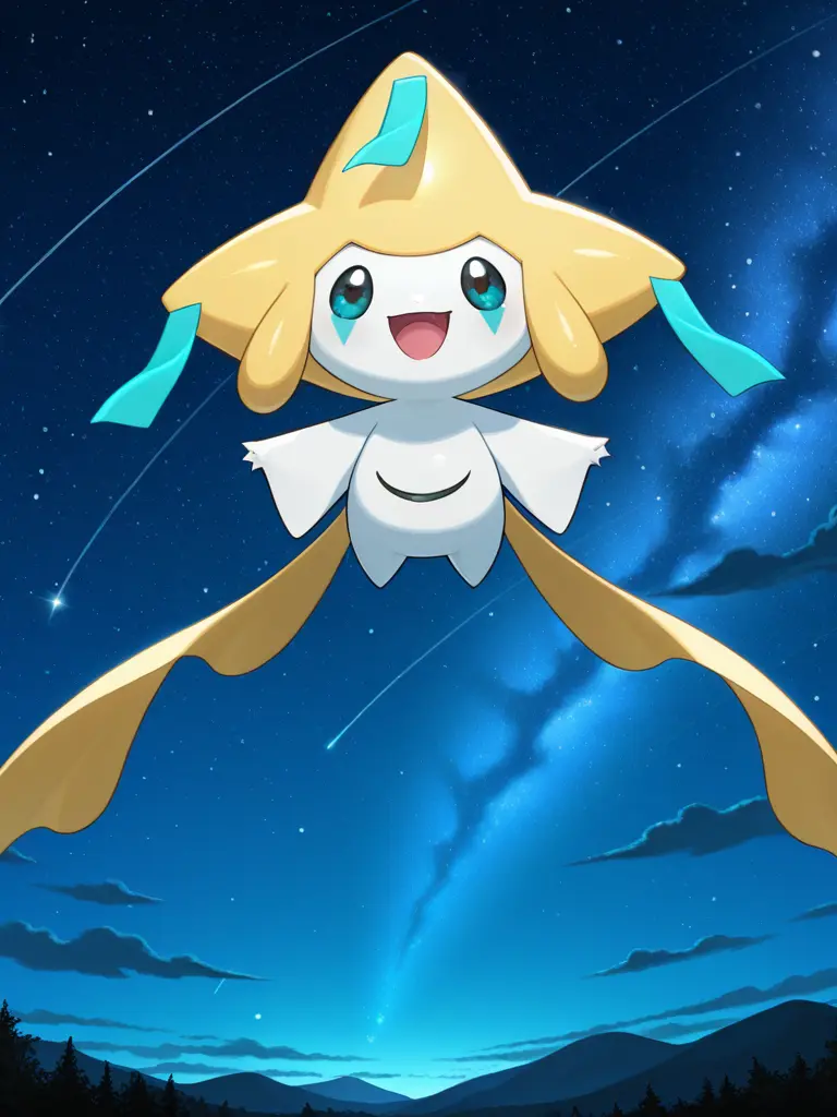 aiueiji의 ねがいごとポケモン　ジラーチ