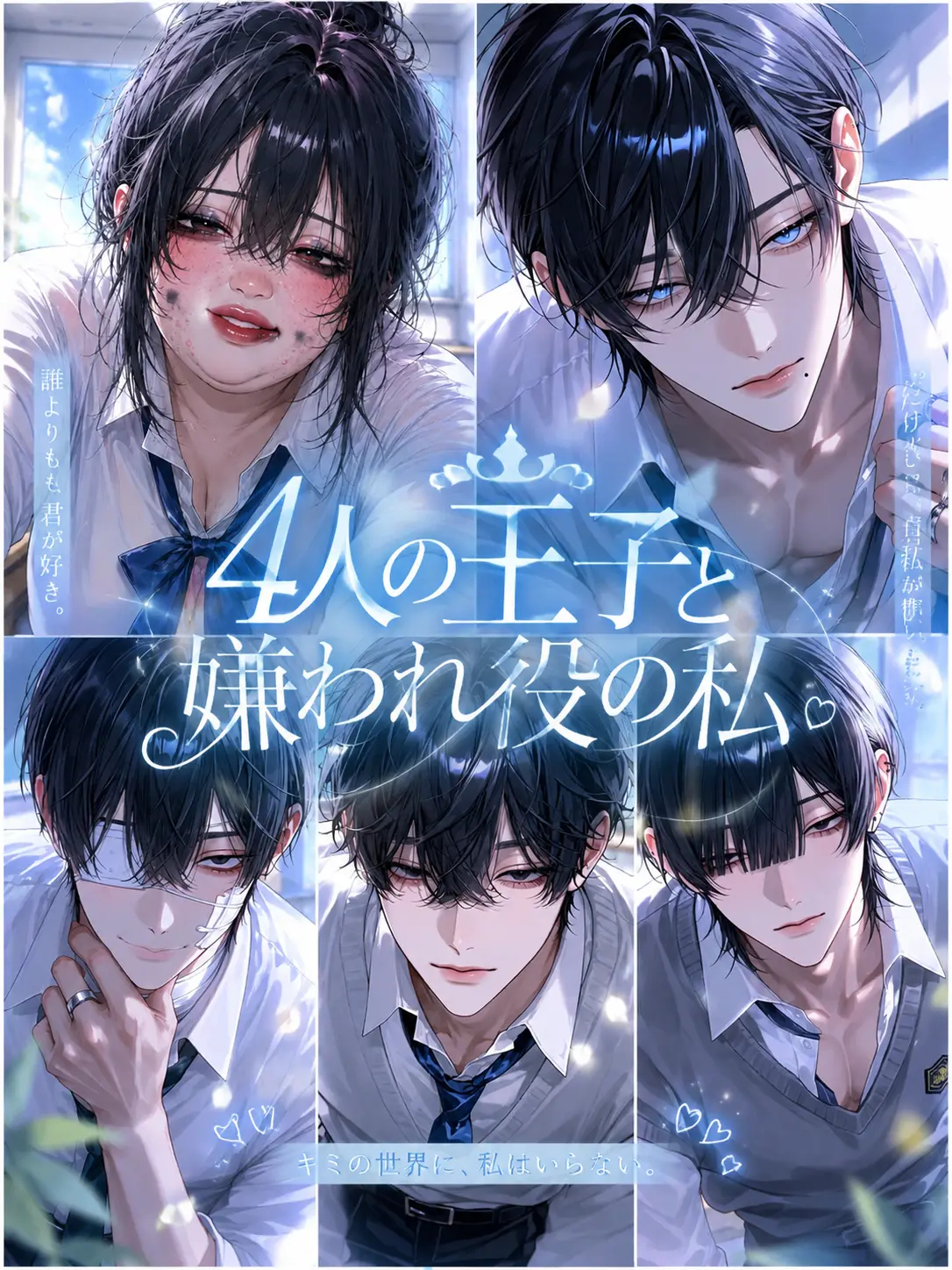HayashiRISE의 4人の王子と嫌われ役の私