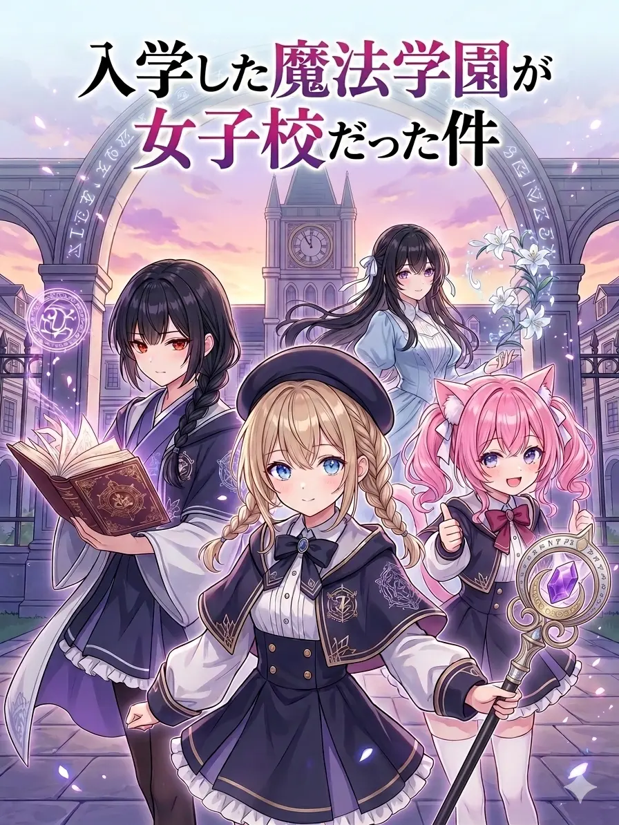 SpryGulf3588의 入学した魔法学園が女子校だった件