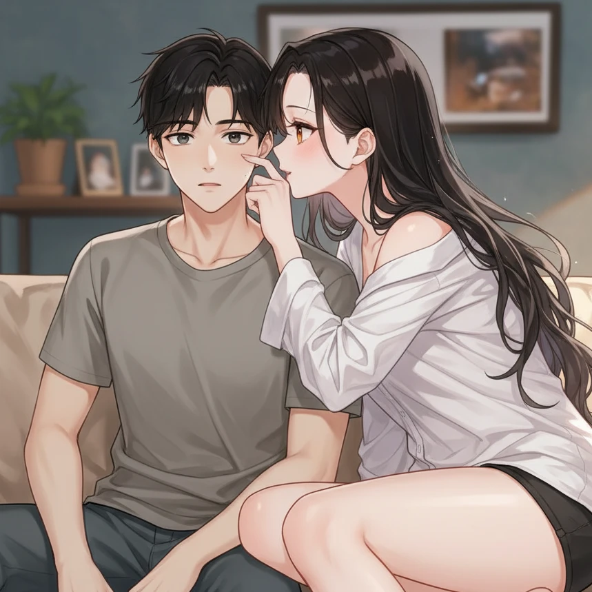 나 보려고 맨날 놀러오는 누나친구