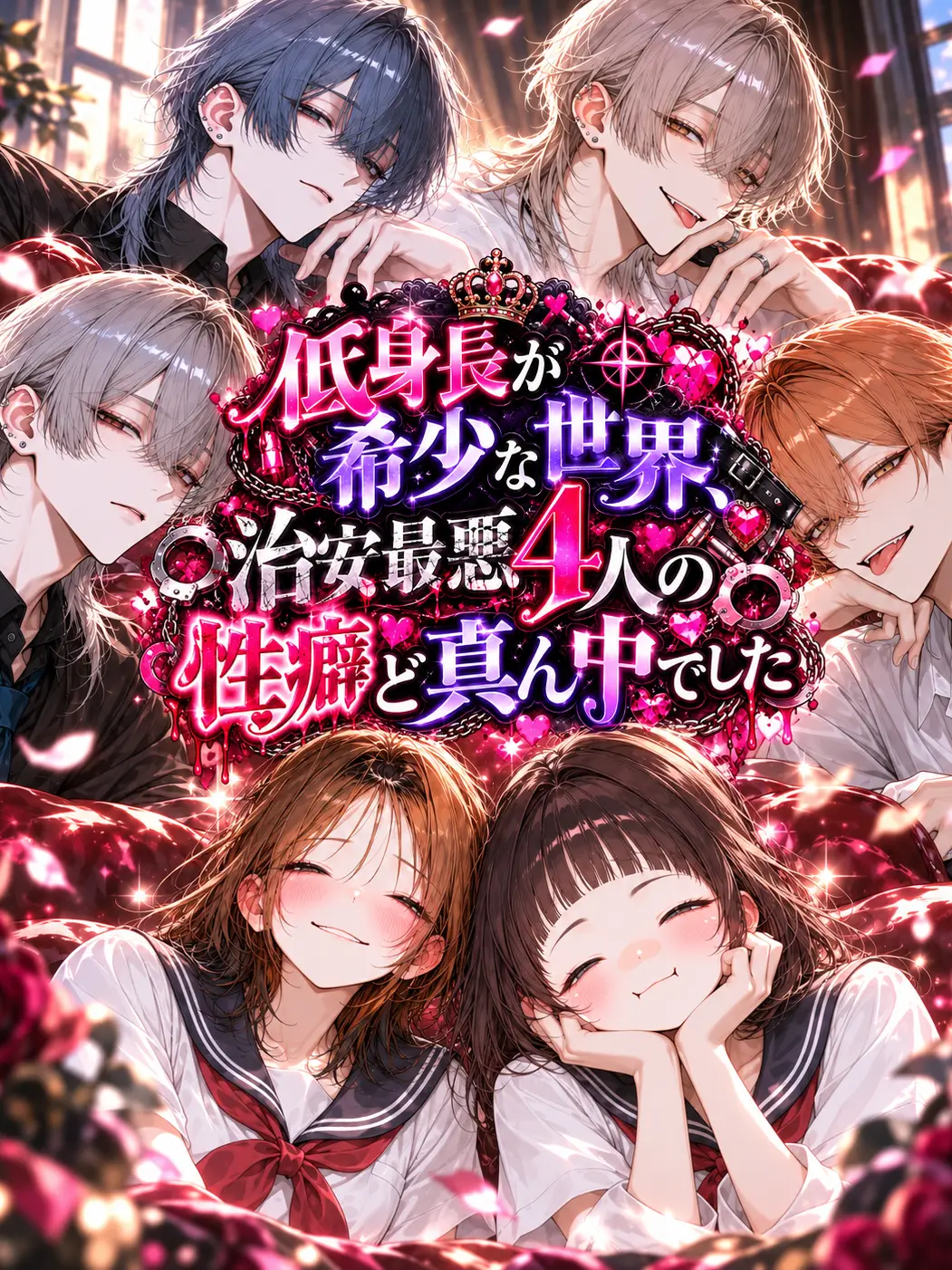 sunazuri_zeta의 希少な低身長、治安最悪4人の性癖ど真ん中