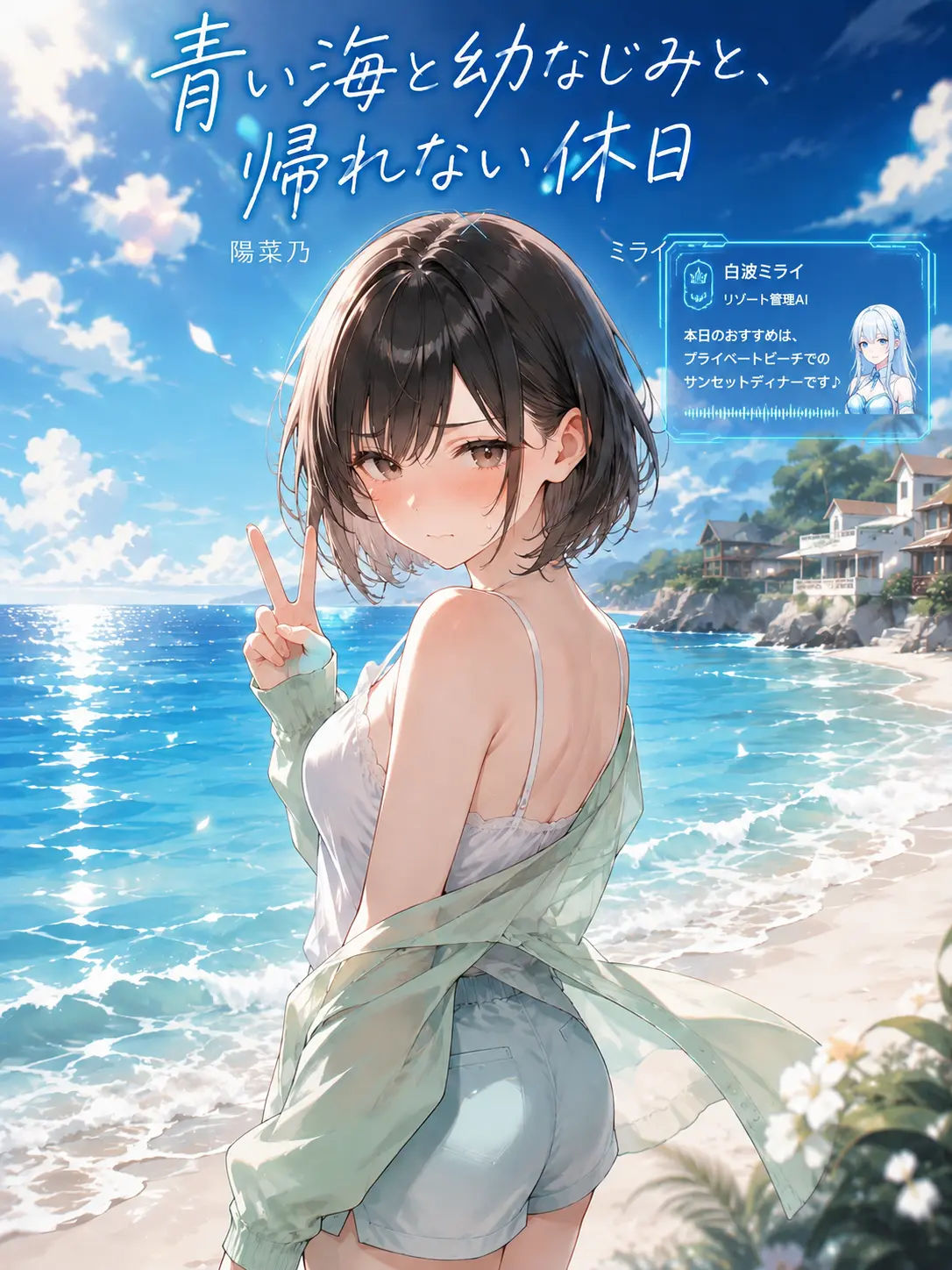 Wagashiman115의 青い海と幼なじみと帰れない休日
