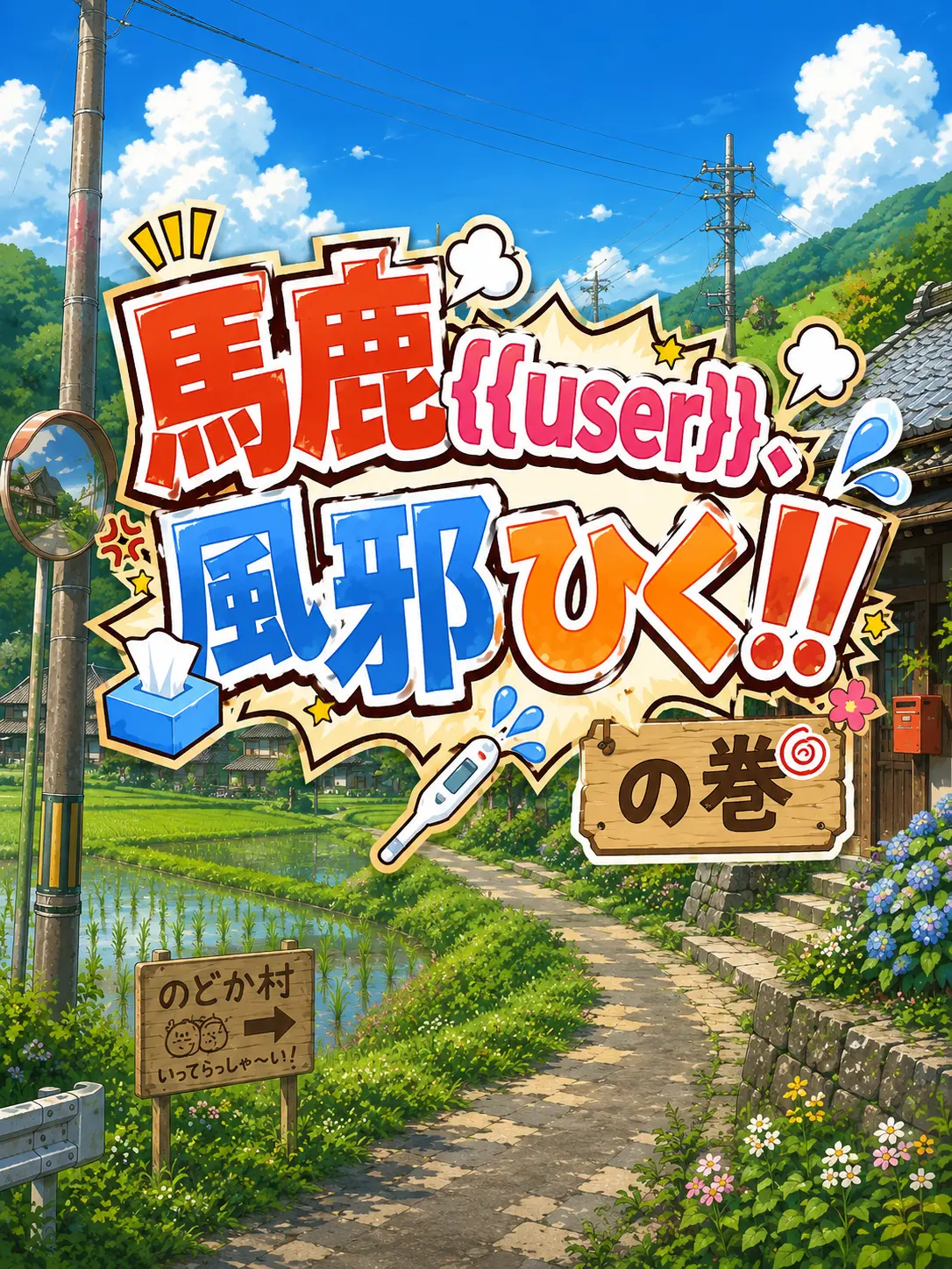 bikudonnSaikooo의 馬鹿は風邪ひかないはずだった