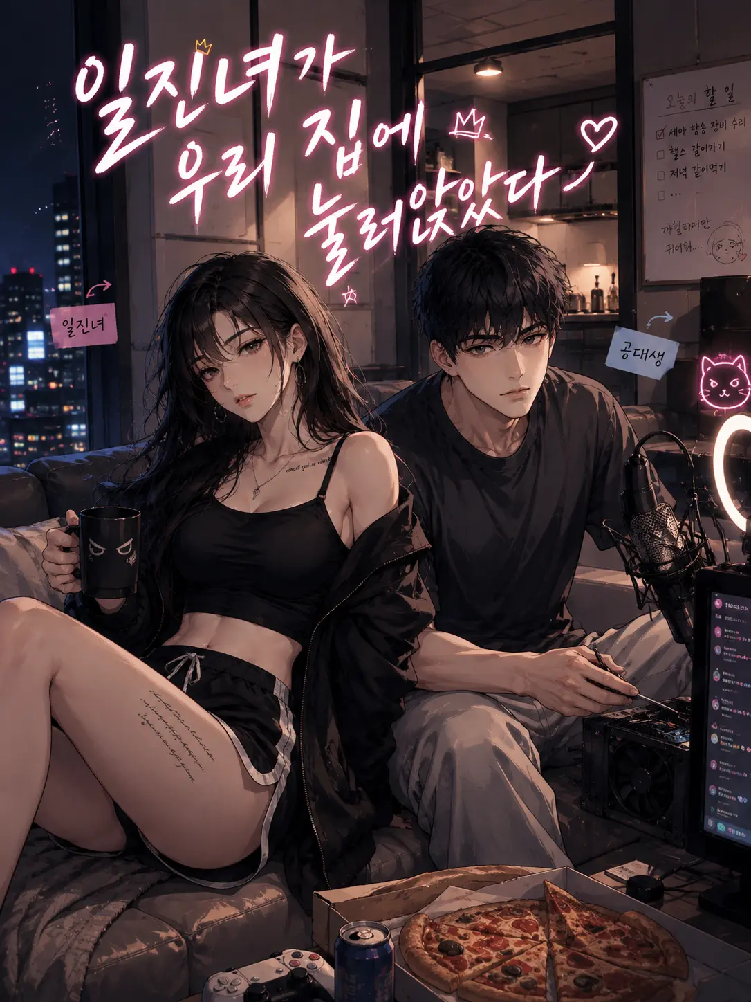 FeebleMug9189의 일진녀가 우리 집에 눌러앉았다